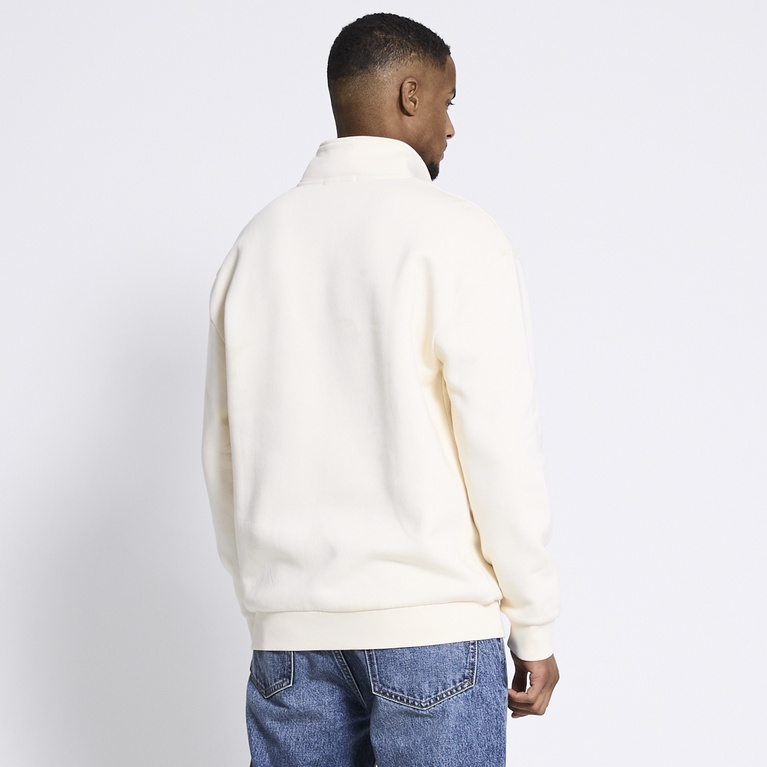 Half Zip Sweatshirt "Frank" Ivory